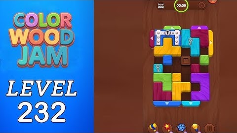 Color Wood Jam Level 232 Walkthrough
