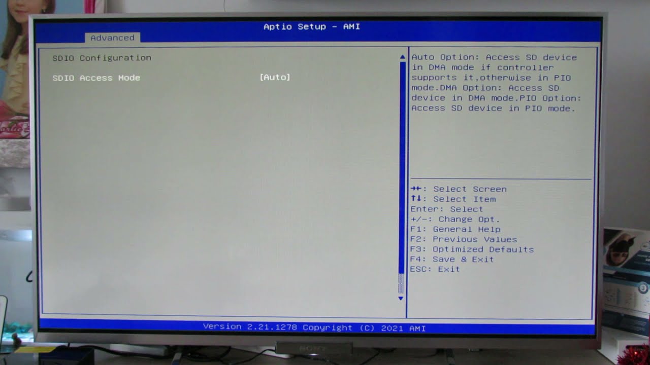 Beelink U59 Intel Celeron N5095 Mini PC BIOS Settings and Options YouTube