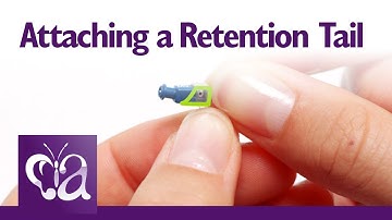 How to attach a Retention Tail to a Receiver-In-Canal Hearing Aid.