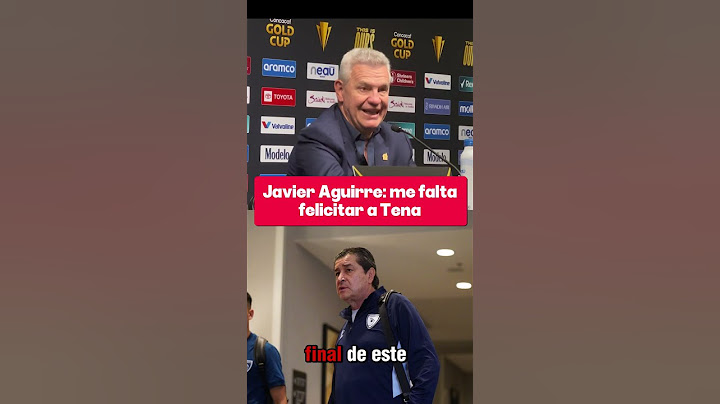 Javier Aguirre habla de los técnicos mexicanos en Copa Oro de acuerda del Flaco Tena #copaoro