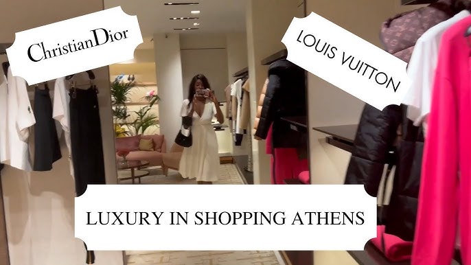 SHOPPING IN MYKONOS, GREECE  NAMMOS VILLAGE - LOUIS VUITTON, GUCCI, YSL,  DIOR 