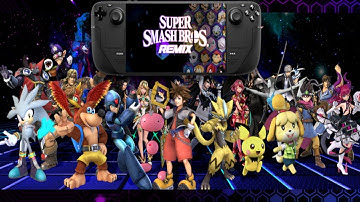 How get Super Smash Bros PMEX REMIX on Steam Deck