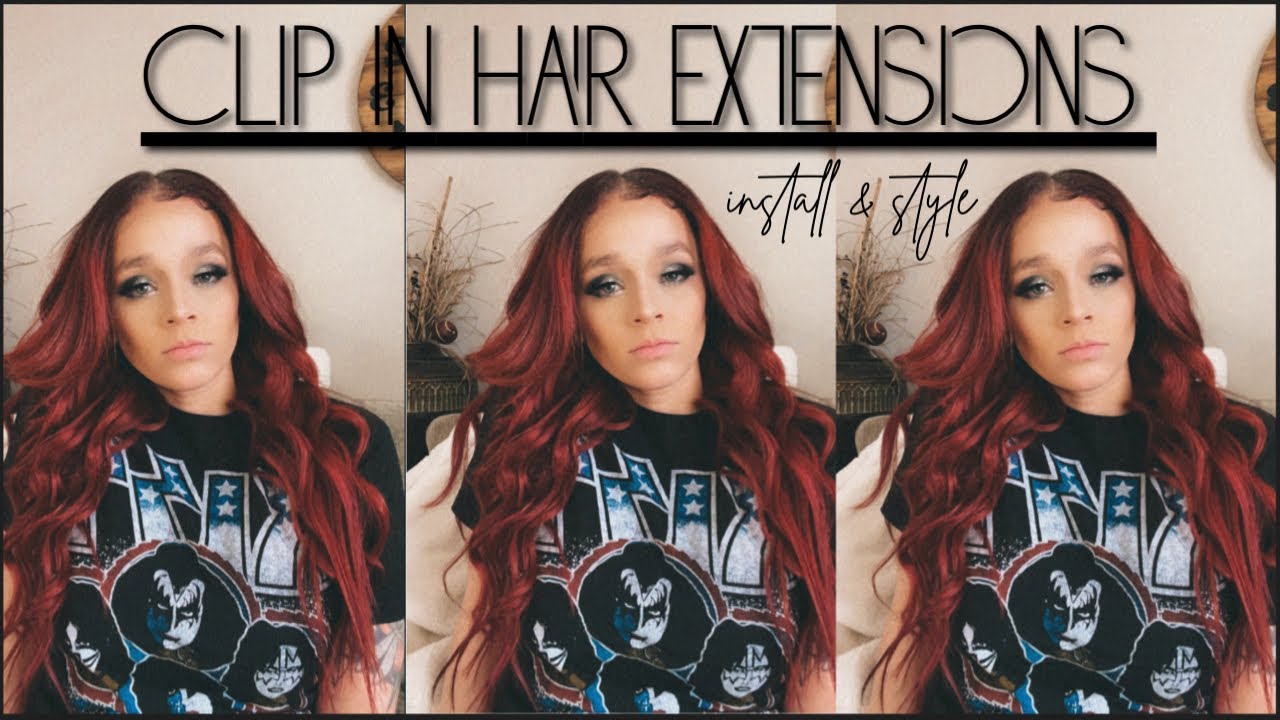 INSTALL & STYLE CLIP IN EXTENSIONS | LUXY HAIR