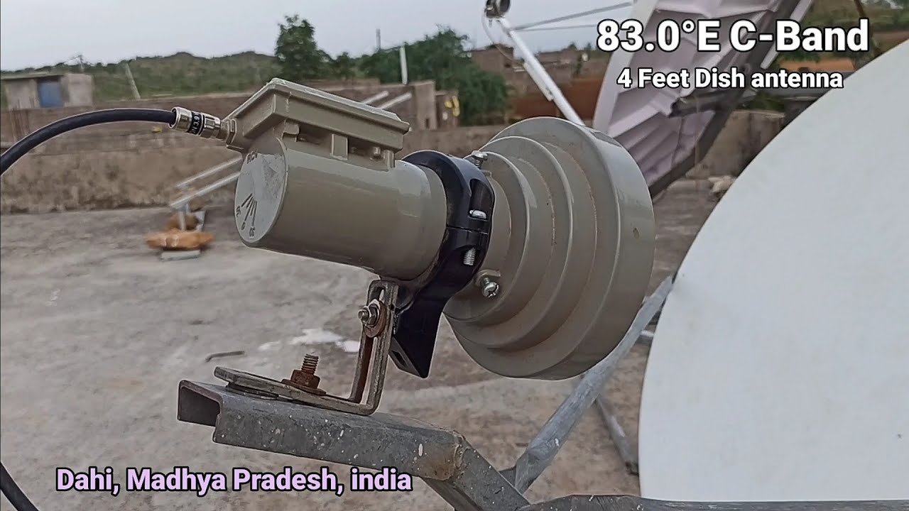 insat 4A 83e C-Band Satellite 4 Feet Dish antenna