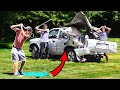 Destroying My Friend's Car With Golf Balls And Buying Him a New One