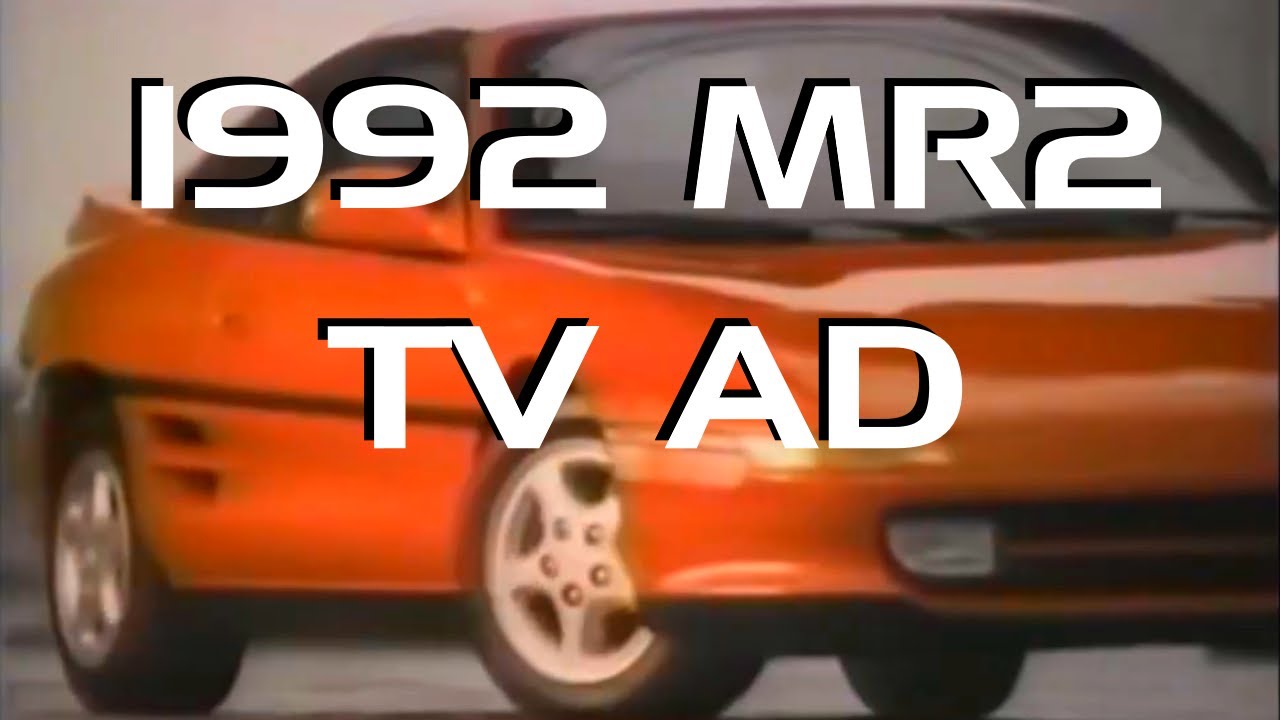 1992 MR2 SW20 TV Ad - YouTube