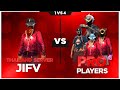 1 VS 4 Proplayer [ JIFV ] 💖🔥