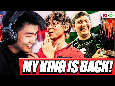 SEN TenZ is BACK!!! | s0m Reacts to LOUD vs SEN (VCT Americas Kickoff 2024)