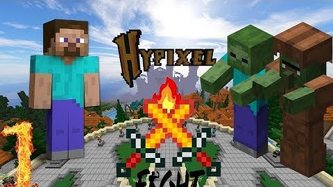 first day in hypixel 😱 | my first video 🔥