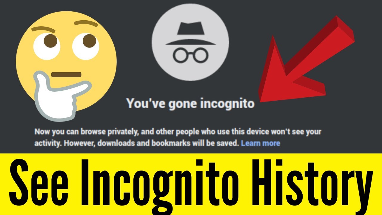 recover google chrome incognito history