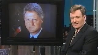 Bill Clinton (12/16/98) Late Night with Conan O'Brien