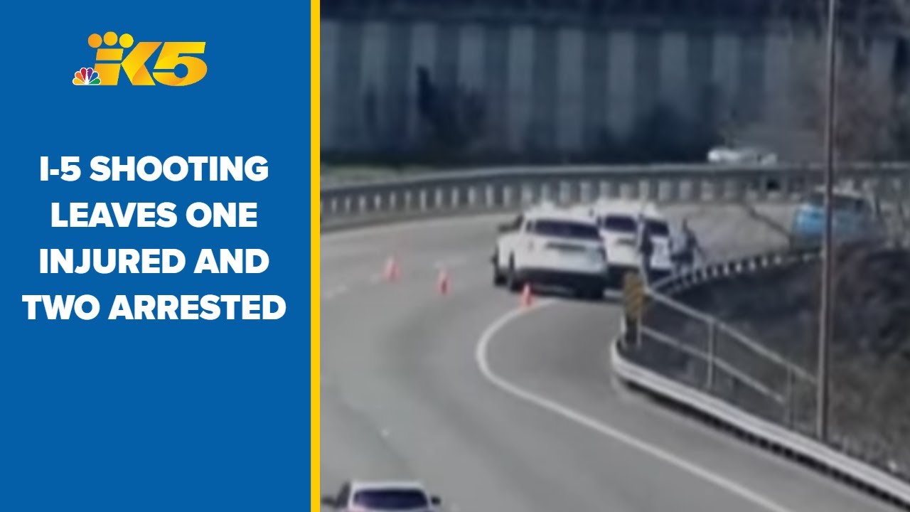 I-5 shooting leaves one injured, two others in custody in possible ...
