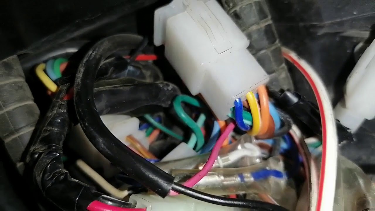 طريقة تصليح عداد البانزين او حساس البانزين في الدراجة النارية