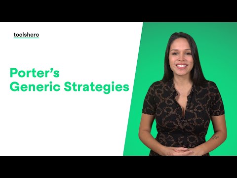 generic strategy คือ  2022 New  Porter's Generic Strategies | Explained by Toolshero