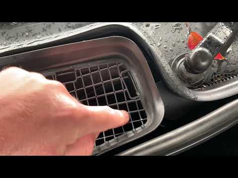 Como limpar Cowl Drenos no Mercedes S550