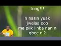LAARI GADDAFI - Nandanon (Lyrics video)