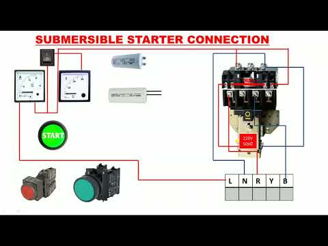 How to make Submersible Starter connection