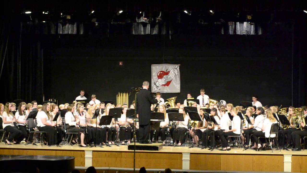 Wayne All County Concert High School Concert Band 3/14/15 Arabesque