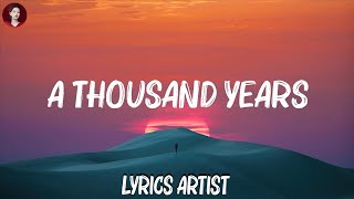 A Thousand Years (Lyrics) - Christina Perri, Cash Cash, Christina Perri, Imagine Dragons,... Hot L