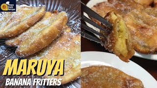 MARUYA (BANANA FRITTERS) EASY RECIPE | Pinoy Style Recipe