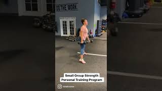 Small Group Strength Personal Training Program Design