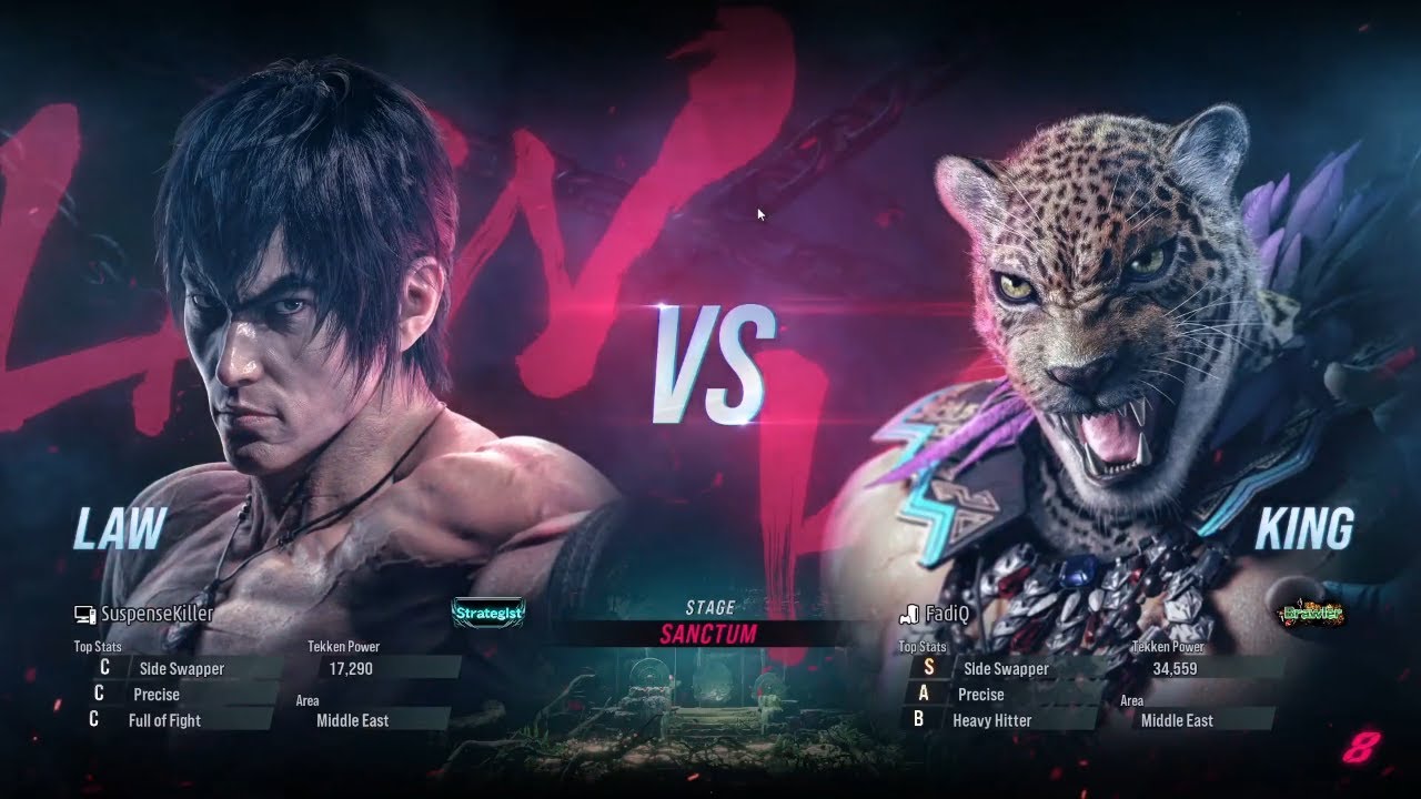 Tekken 8 - LAW vs KING (Close Beta Test) Early Access