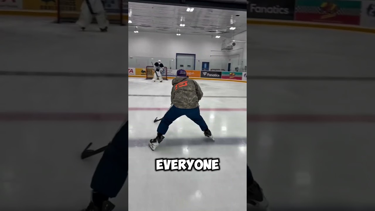 This Hockey PLAYER Got Skills!!