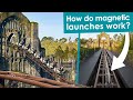 How do magnetic launch coasters work  lsms  lims explained