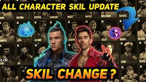 chrono max ability change | All character skill update and changes