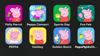 Peppa Pig Polly Parrot,Peppa Pig: Painter (Peppa Pig Connect),Peppa Pig Sports Day,Fun Fair,World