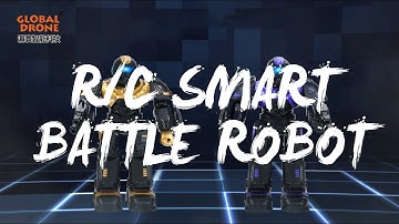 Global Drone GF-K5 Cady Wile Battle Remote Control Smart Robot! Gesture Control,Singing and Dancing!