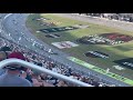 Chris Buescher Carson Hocevar Battle for Lead During Green Flag Racing NASCAR Cup Series Talledega 