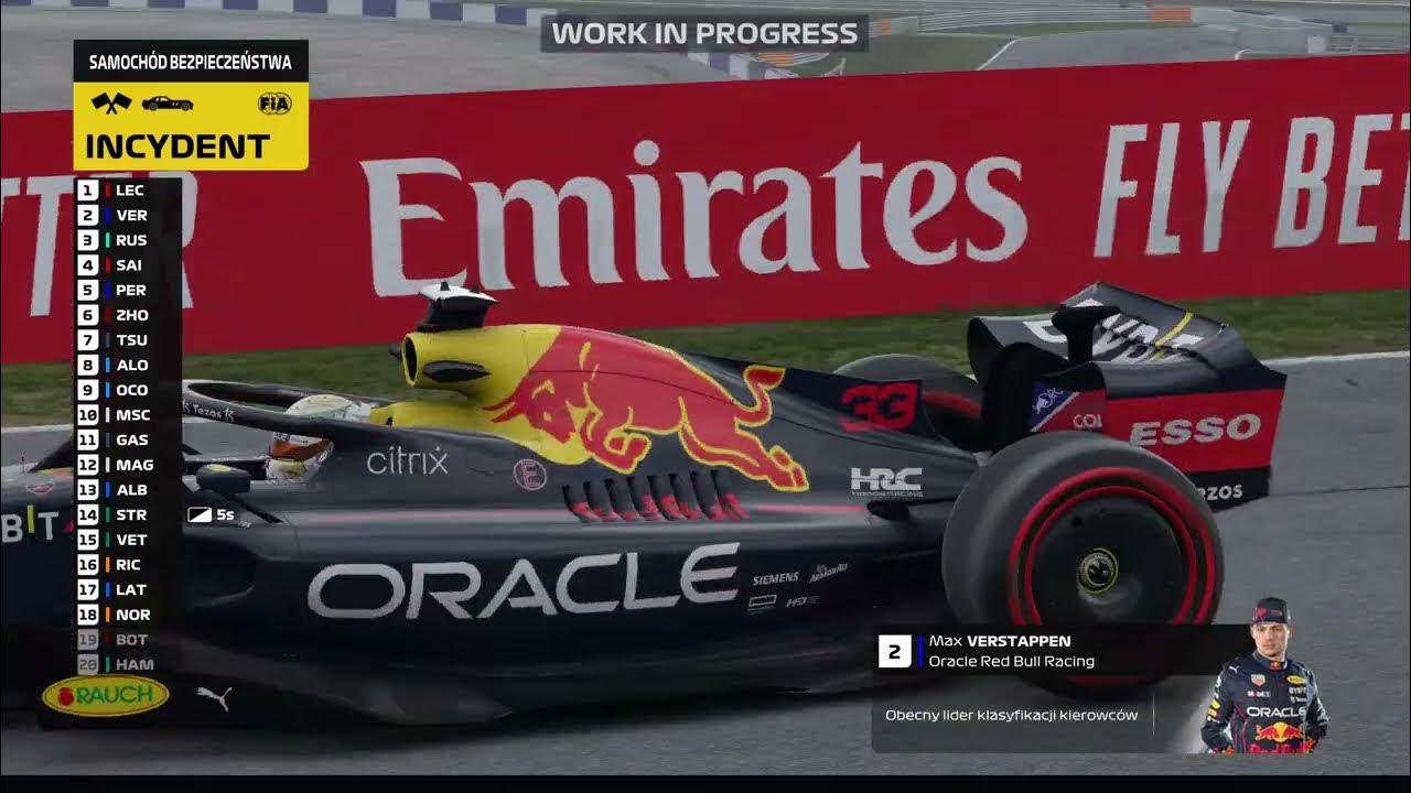 F1 22 TV TRANSMISSIONS Formation Lap, PitStop, Safety Car YouTube
