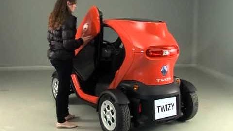 Twizy : Door opening and closing