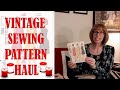 🛑🏴☠️ VINTAGE SEWING PATTERN HAUL 🏴☠️🛑 | BUDGETSEW