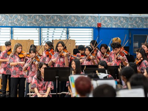 Thumbnail for Niu Valley Middle School Beginning Strings:  Pieces of Eight by Richard Meyer