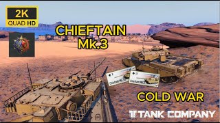 Tank Company || Chieftain Mk 3, T-62 15k damage || Cold War Lab || Gameplay