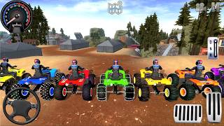 Impossible Offroad on Dirt Quad Bikes Driving #2 - Extreme Motor Bike Videogame | Android gamePlay screenshot 2