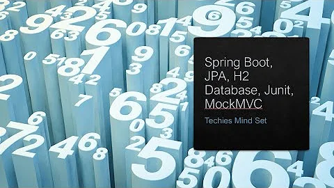 Spring Boot Data JPA using H2 database application | Junit tests using MockMVC Spring Boot