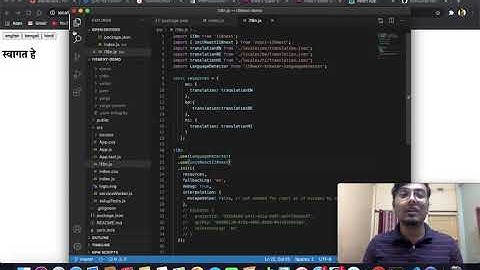 Translating website using react-i18next