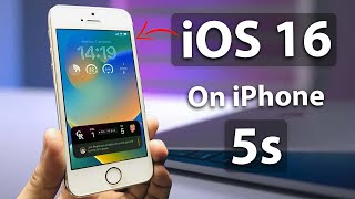 iOS 16 Update for iPhone 5s || How to Update iPhone 5s on iOS 16🔥🔥