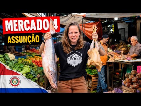 THE REAL SIDE OF PARAGUAY 🇵🇾 We visited Mercado 4, located in the heart of Asunción