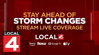 Live radar and updates: Winter storm warning in Metro Detroit