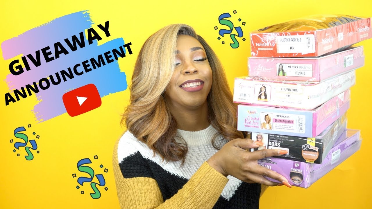 🎉❤GIVEAWAY WINNERS ANNOUNCED 11/29 --/WIGTYPES.COM