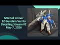 Finishing Panel Lining & Detailing MG Full Armor ZZ Gundam Ver Ka VOD