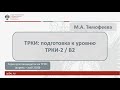 Вебинар 4. ТРКИ: подготовка к уровню ТРКИ-2/В2