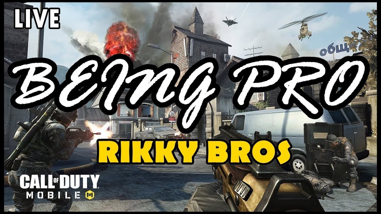 COD MOBILE LIVE STREAMING rank push game GAME ðŸ˜Ž | RIKKY BROS | - 