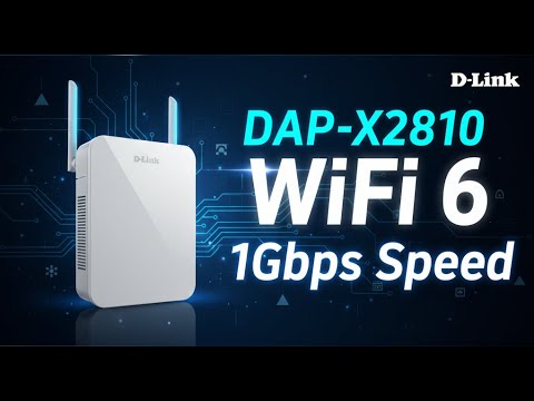 How to Configure D-Link DAP-X2810 Wi-Fi 6 Access Point