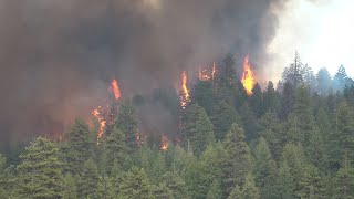 Marks Creek Fire explodes to 1,200 acres; Level 3 'Go Now' evacuation ordered