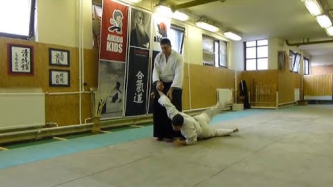 ushiro ryotedori yonkyo omote [AIKIDO]  basic technique